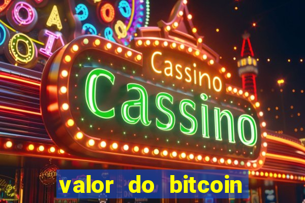 valor do bitcoin em 2020